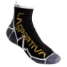 La Sportiva Long Distance Socken, Black / yellow