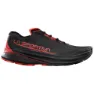 Black / tango red