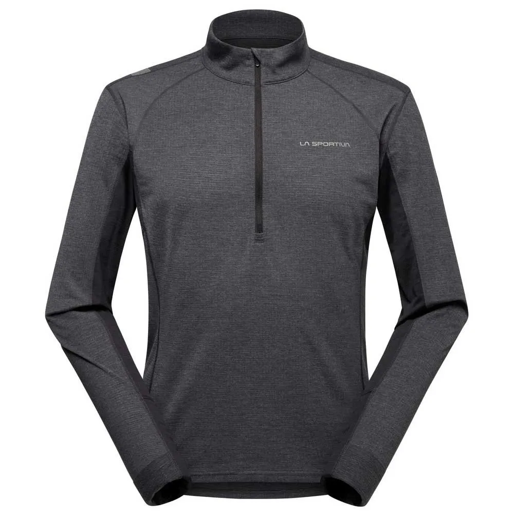 La Sportiva Swift Langarm-t-shirt male, Black / cloud
