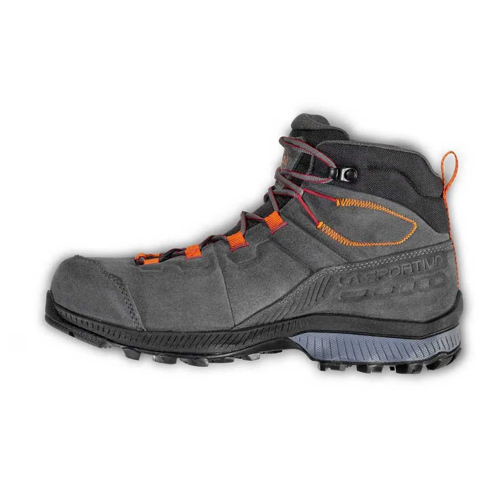La Sportiva Tx Hike Mid Leather Goretex Wanderstiefel, Carbon / hawaiian sun La Sportiva Tx Hike Mid Leather Goretex Wanderstiefel, Carbon / hawaiian sun