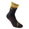 La Sportiva Ultra Running Socken, Black / yellow