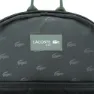 Lacoste Core Print Rucksack, Sinople