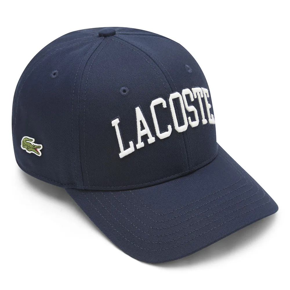 Lacoste Core Wordmark Mütze, Marine, One Size Lacoste Core Wordmark Mütze, Marine, One Size