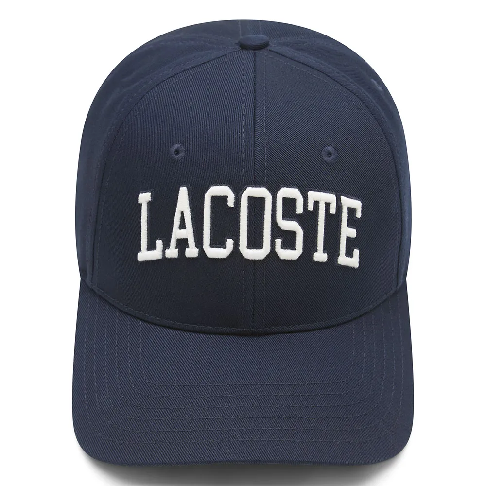 Lacoste Core Wordmark Mütze, Marine, One Size Lacoste Core Wordmark Mütze, Marine, One Size