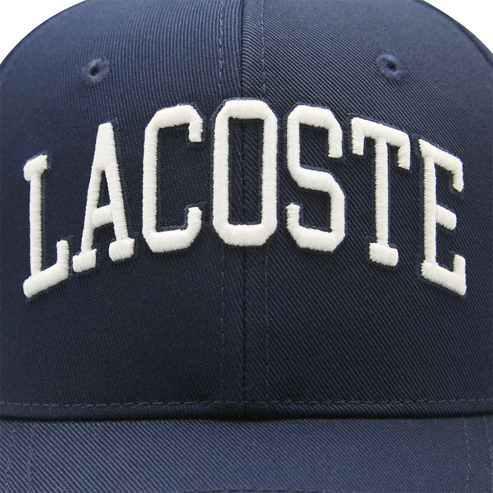 Lacoste Core Wordmark Mütze, Marine, One Size Lacoste Core Wordmark Mütze, Marine, One Size