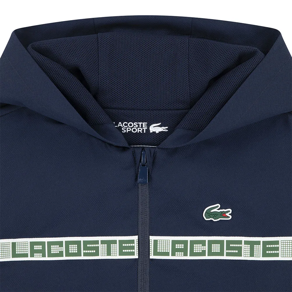 Lacoste Grid Taped Set, Marine, 16Y
