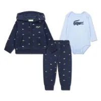 Lacoste Print Fleece Set
