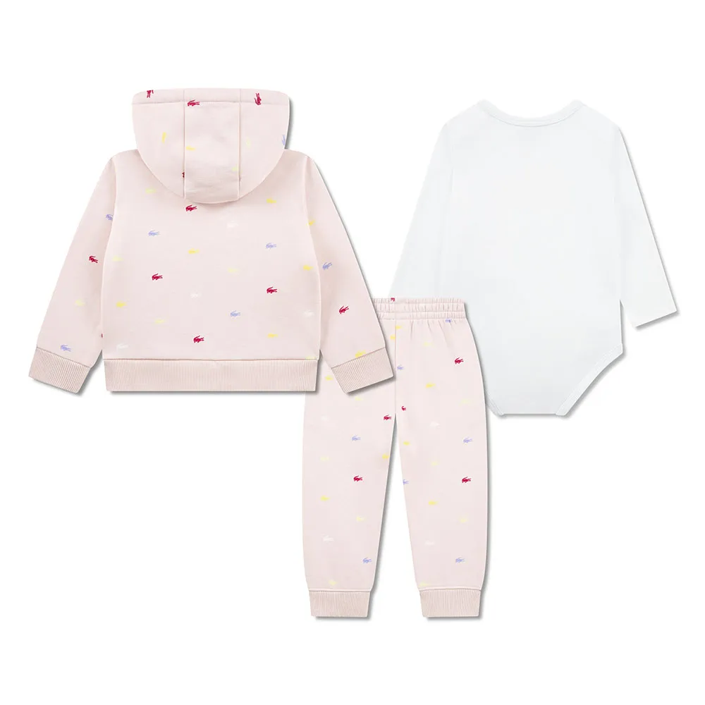 Lacoste Print Fleece Set