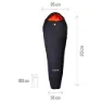 Lafuma Active 0°c Schlafsack, Eclipse blue, Right Zipper