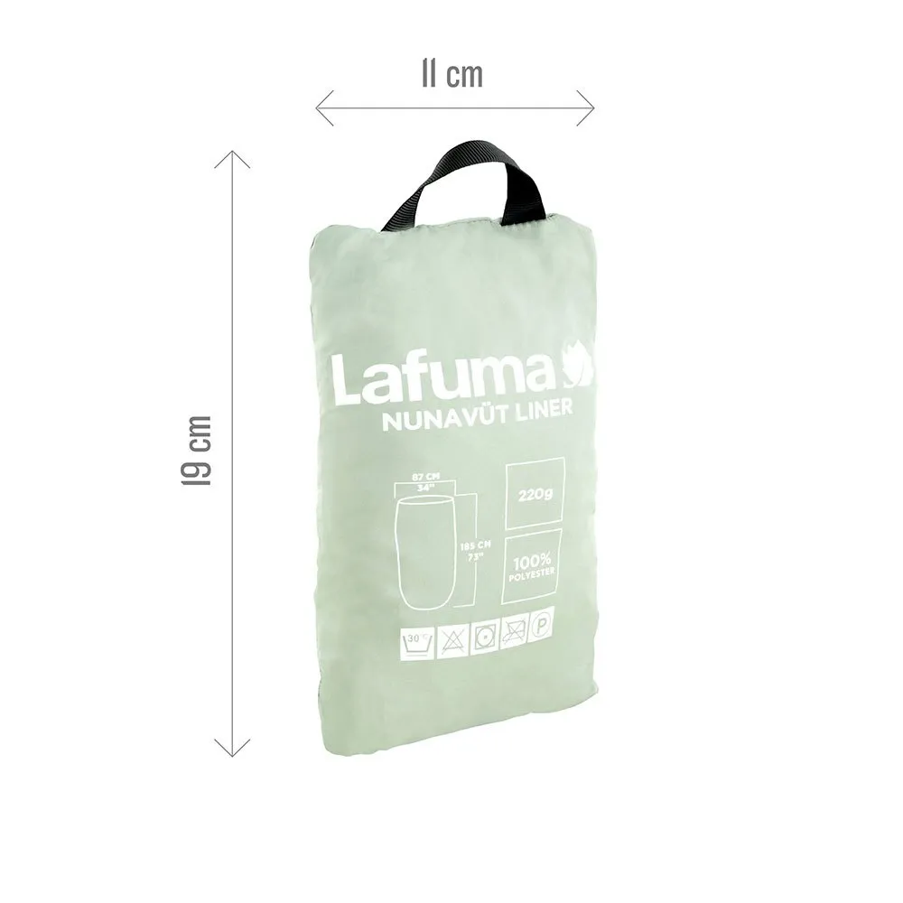Lafuma Nunavüt Liner Schlafsack, Slate grey, Left Zipper Lafuma Nunavüt Liner Schlafsack, Slate grey, Left Zipper