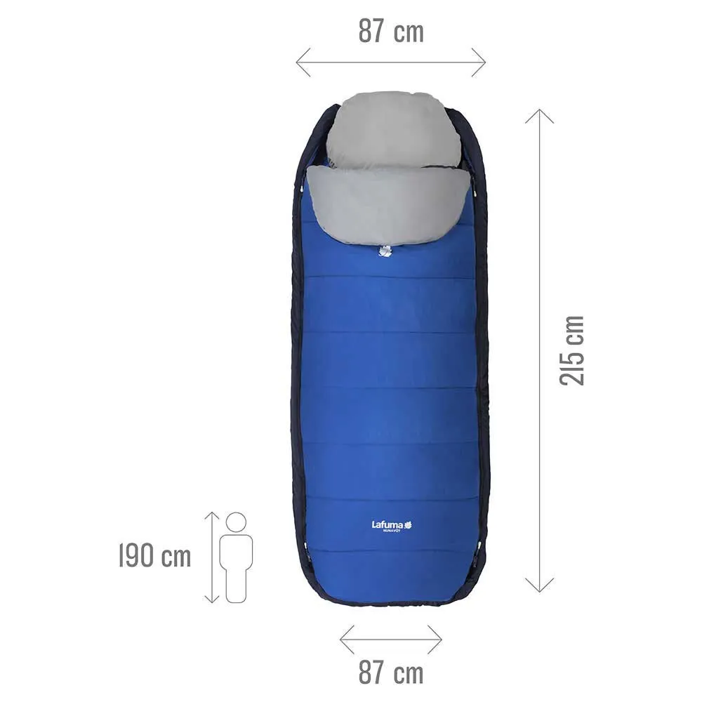 Lafuma Nunavüt Schlafsack, Azur blue Lafuma Nunavüt Schlafsack, Azur blue