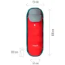 Lafuma Nunavut Junior Schlafsack, Java red