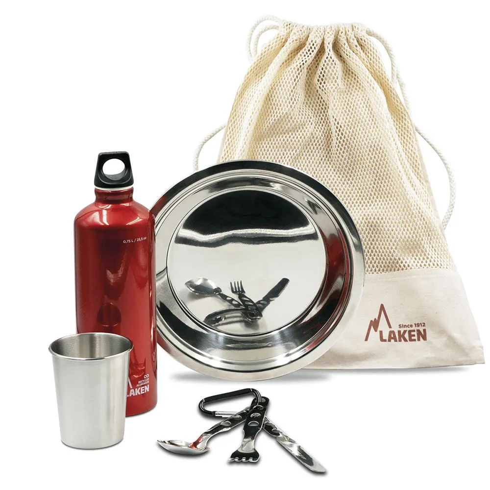Laken Camp Picknickkorb, Multicolor, One Size