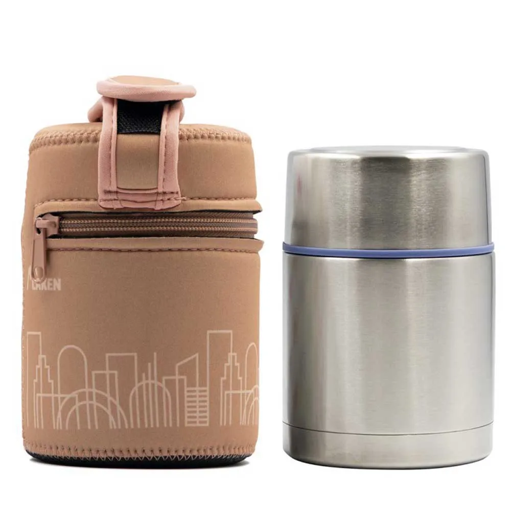 Laken Drinklife+cover City 500ml Thermosflasche, Pink, One Size Laken Drinklife+cover City 500ml Thermosflasche, Pink, One Size