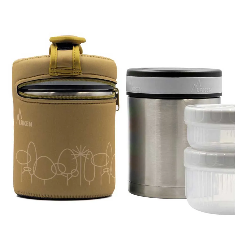 Laken Drinklife+cover Forest 1l Thermosflasche, Green, One Size Laken Drinklife+cover Forest 1l Thermosflasche, Green, One Size
