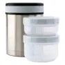 Laken Food And Cover 1l Thermosflasche, 2 units, One Size