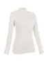 LAMUNT Damen Funktionsshirt Alice Cashmere, Weiss