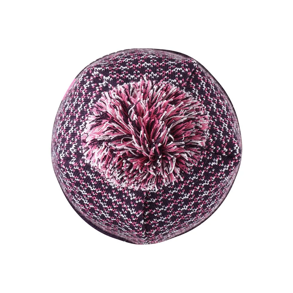 Lassie Rebeca 728783 Mütze, Dark plum, 46-48