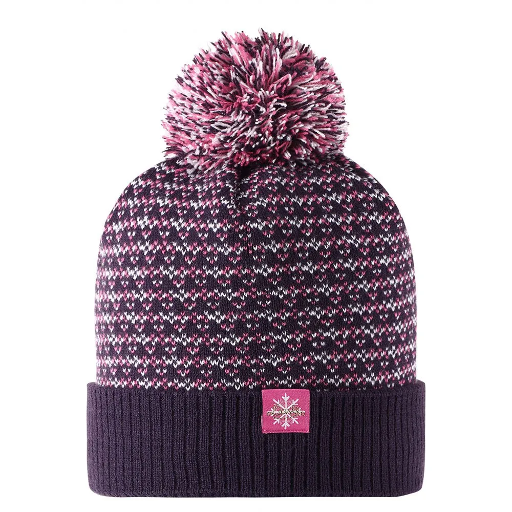 Lassie Rebeca 728783 Mütze, Dark plum, 46-48