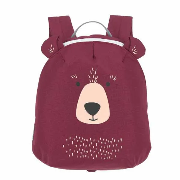 Lassig Kleiner Bär Rucksack, Burgundy