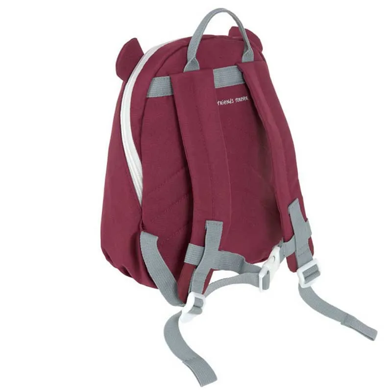 Lassig Kleiner Bär Rucksack, Burgundy