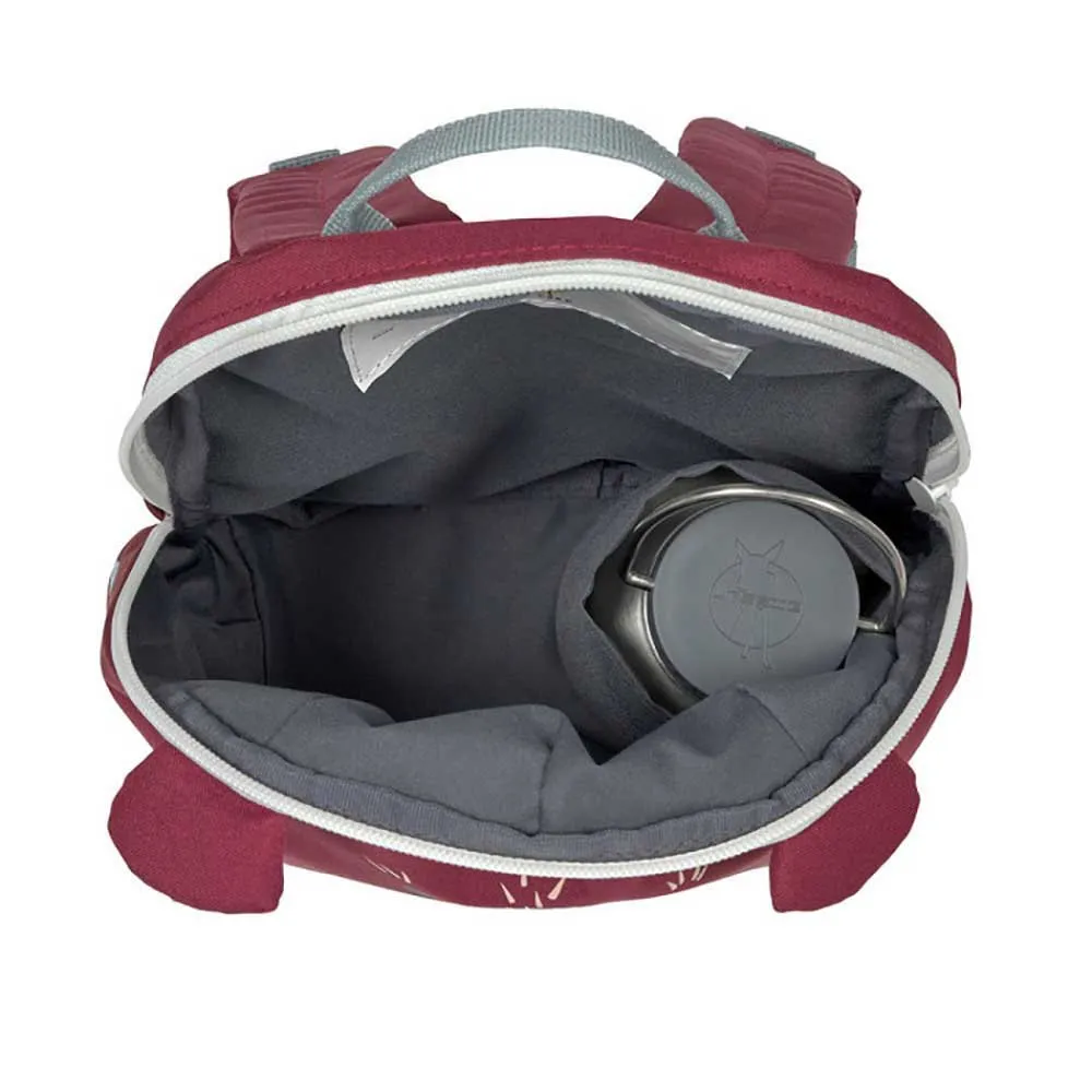 Lassig Kleiner Bär Rucksack, Burgundy