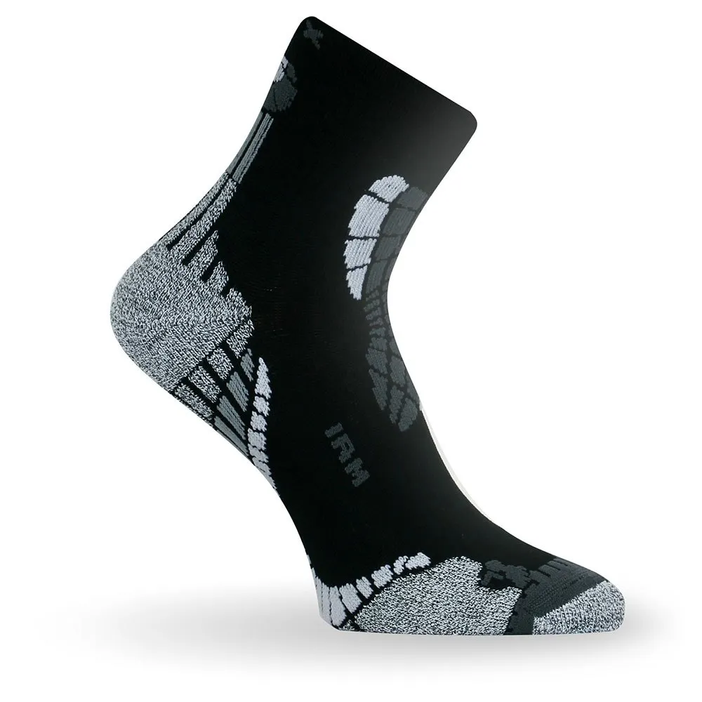 Lasting Irm 901 Half Lange Socken male, Black
