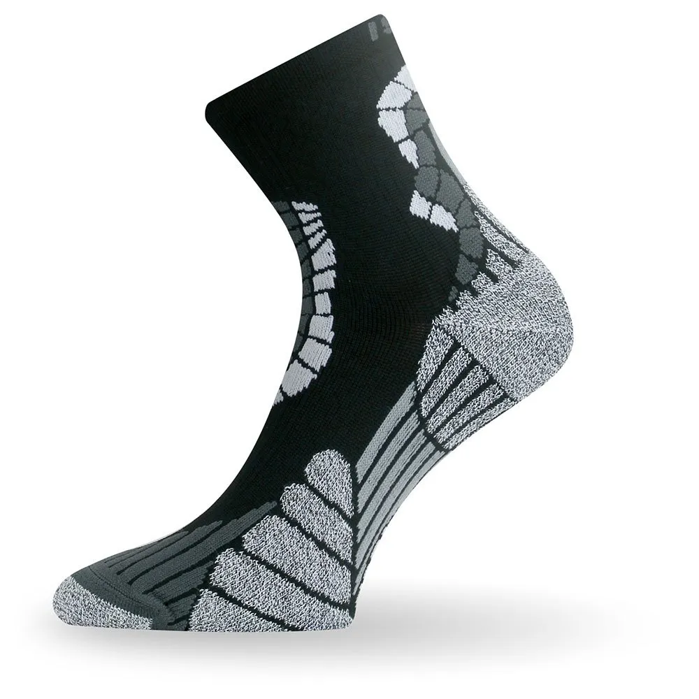 Lasting Irm 901 Half Lange Socken male, Black