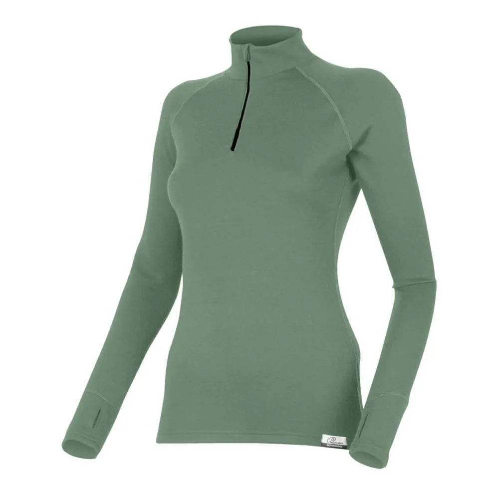 Lasting Laura 6669 Fleece Mit Halbem Reißverschluss, Green