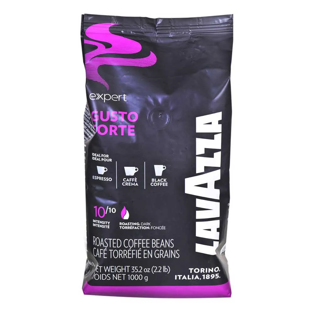 Lavazza Gusto Forte Expert Kaffeebohnen 1kg, Brown, One Size Lavazza Gusto Forte Expert Kaffeebohnen 1kg, Brown, One Size
