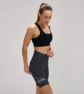 LE COL Womens Sport Waist Shorts-Short Length