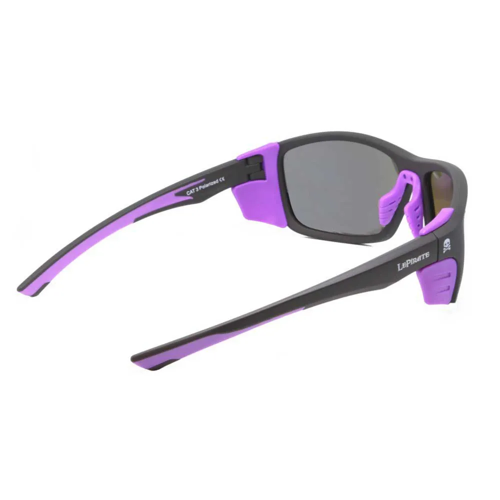Le Pirate Fitz Roy Polarisierte Sonnenbrille, Black / fuchsia, CAT 3 Le Pirate Fitz Roy Polarisierte Sonnenbrille, Black / fuchsia, CAT 3