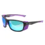 Le Pirate Fitz Roy Polarisierte Sonnenbrille, Black / fuchsia, CAT 3