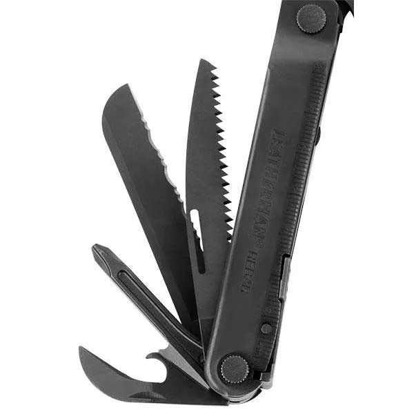 Leatherman Rebar Molle Sheath Multitool, Black, Molle Sheath and cardboard box Leatherman Rebar Molle Sheath Multitool, Black, Molle Sheath and cardboard box