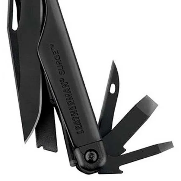 Leatherman Surge Molle Sheath Multitool, Black, Molle Sheath