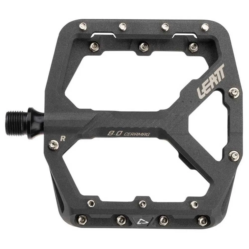 Leatt Ceramag All Mountain 8.0 Ti Flat 114x107 Mm Pedale, Grey, One Size