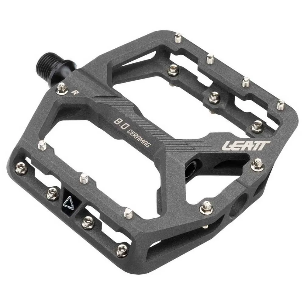 Leatt Ceramag All Mountain 8.0 Ti Flat 114x107 Mm Pedale, Grey, One Size