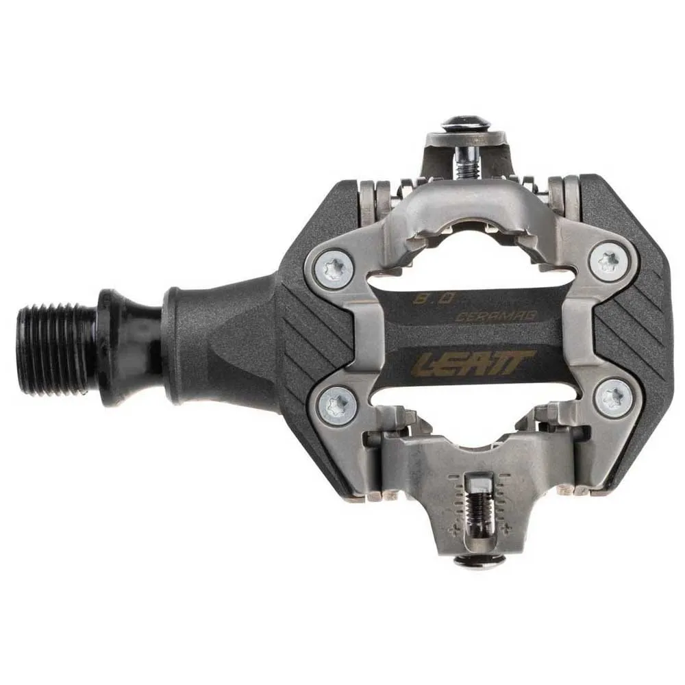 Leatt Ceramag Endurance 8.0 Clip-in Pedale, Grey, One Size