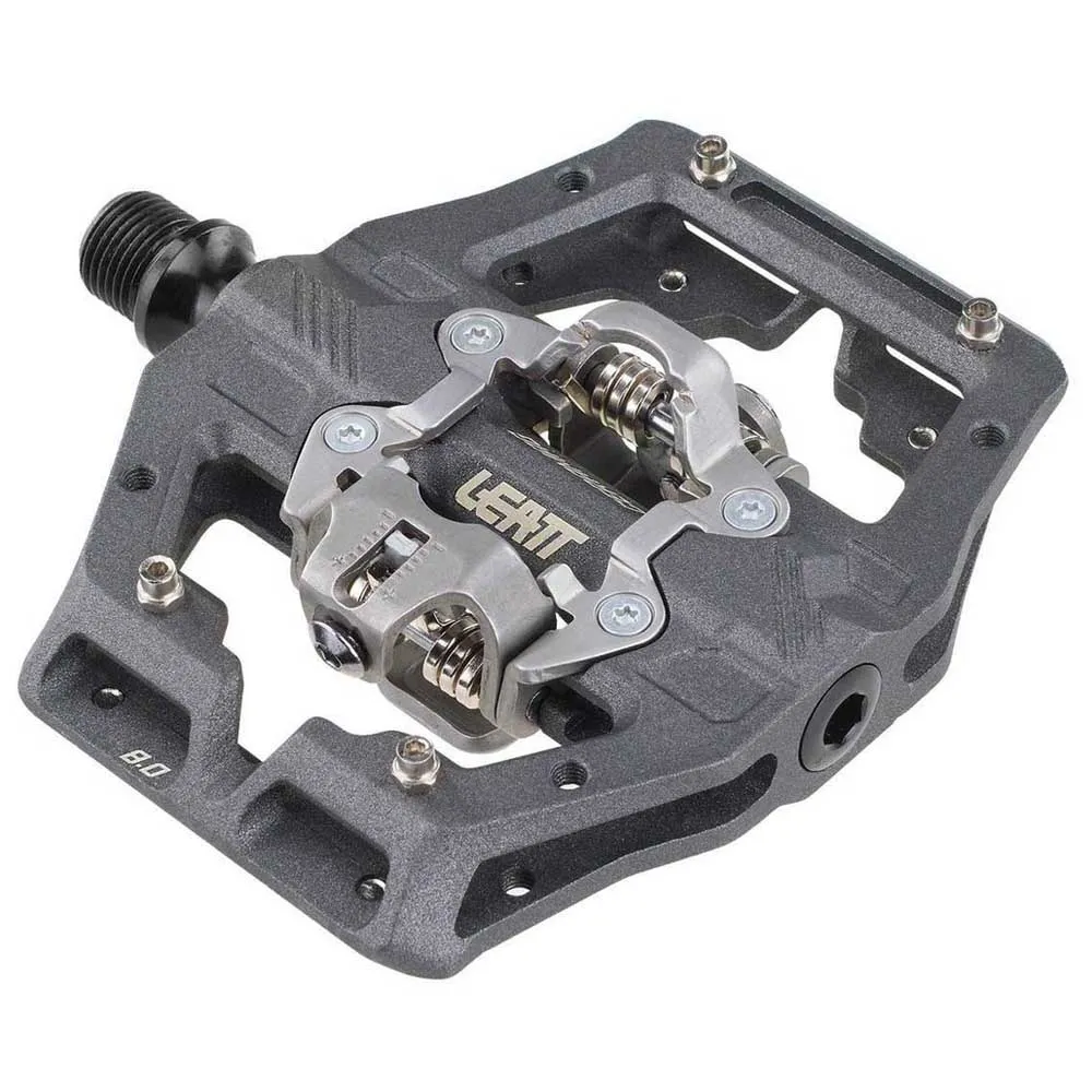 Leatt Ceramag Gravity 8.0 Clip-in 110x88 Mm Pedale, Grey, One Size