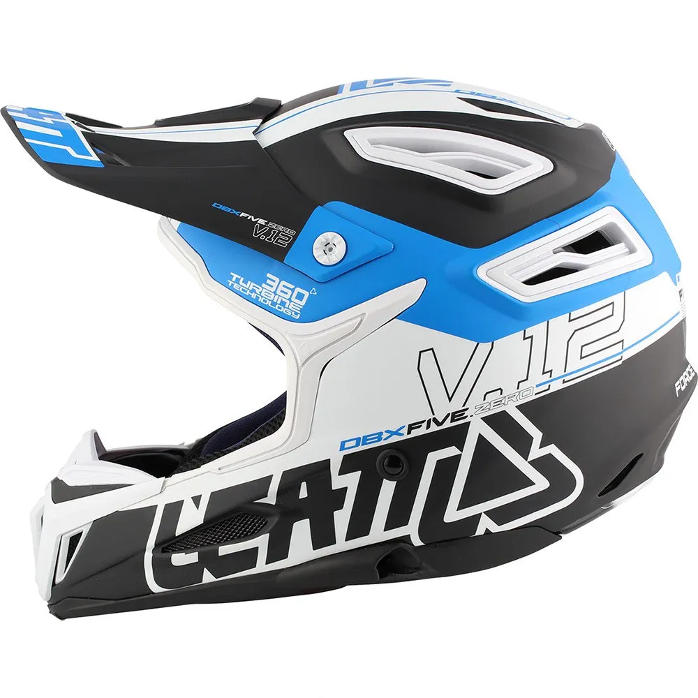 Leatt Dbx 5.0 Enduro Downhillhelm, Black Leatt Dbx 5.0 Enduro Downhillhelm, Black
