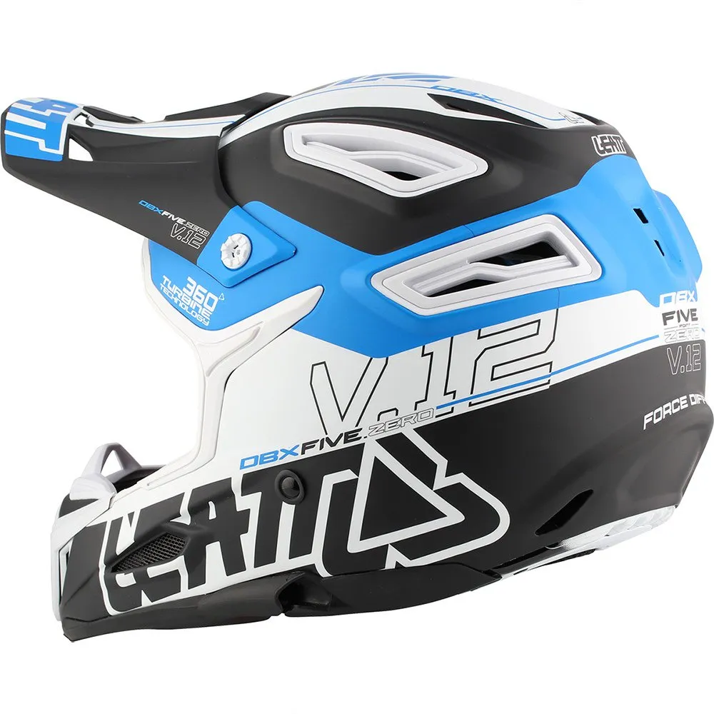 Leatt Dbx 5.0 Enduro Downhillhelm, Black Leatt Dbx 5.0 Enduro Downhillhelm, Black