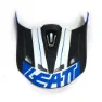 Leatt Dbx 5.0 V12 Ersatzvisier Für Helm, Black / blue / white