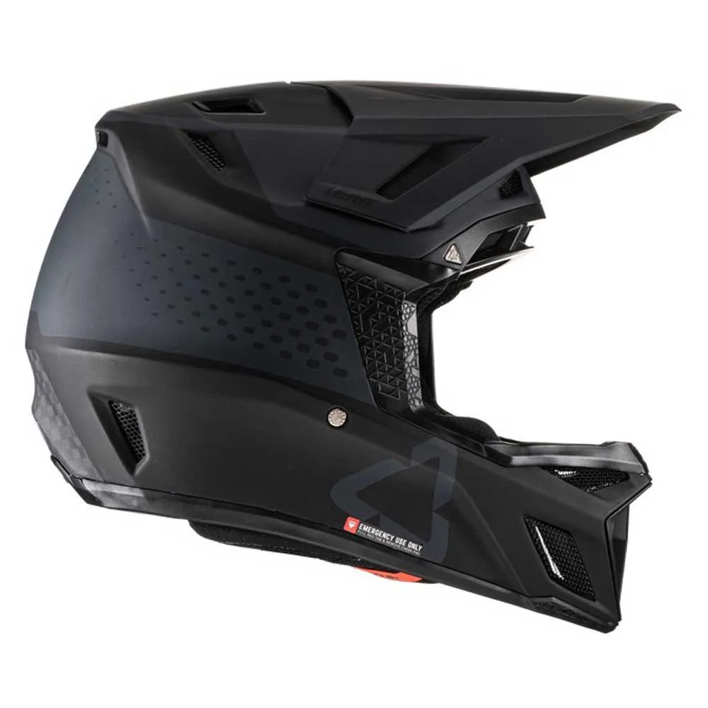 Leatt Mtb Gravity 8.0 V22 Downhillhelm, Black Leatt Mtb Gravity 8.0 V22 Downhillhelm, Black