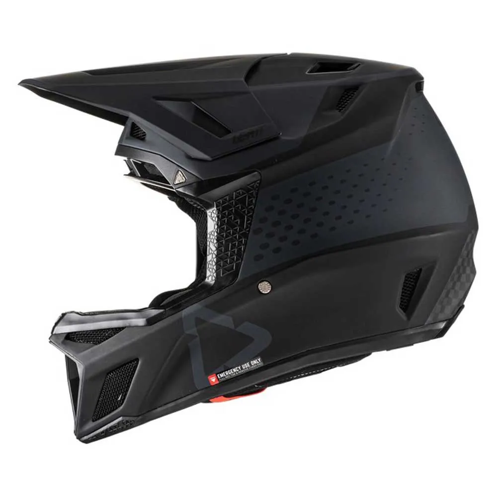 Leatt Mtb Gravity 8.0 V22 Downhillhelm, Black Leatt Mtb Gravity 8.0 V22 Downhillhelm, Black