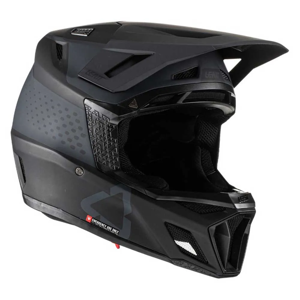 Leatt Mtb Gravity 8.0 V22 Downhillhelm, Black Leatt Mtb Gravity 8.0 V22 Downhillhelm, Black