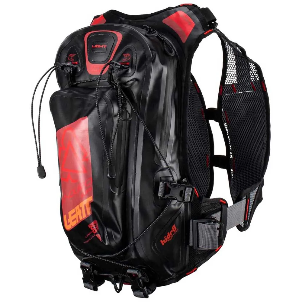 Leatt Mtb Hydradri Wp 2.0 Trinkrucksack, Black / flame, XS/XXL Leatt Mtb Hydradri Wp 2.0 Trinkrucksack, Black / flame, XS/XXL