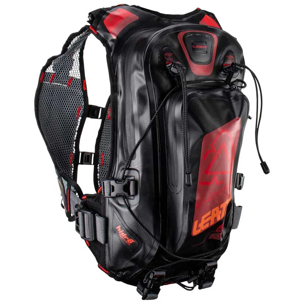 Leatt Mtb Hydradri Wp 2.0 Trinkrucksack, Black / flame, XS/XXL Leatt Mtb Hydradri Wp 2.0 Trinkrucksack, Black / flame, XS/XXL