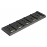 LEDLENSER 5-stationen-ladepanel Pr/p6r/p7r Core P6r/p7r Signature, Black, One Size