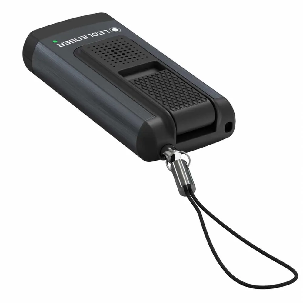 LEDLENSER K46r Sicherheitspeicher 4 Gb Wiederaufladbare Taschenlampe Schlüsselanhänger, Grey, 400 Lumina LEDLENSER K46r Sicherheitspeicher 4 Gb Wiederaufladbare Taschenlampe Schlüsselanhänger, Grey, 400 Lumina