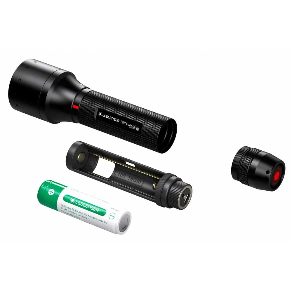 LEDLENSER P6r Core Qc Taschenlampe, Black, 270 Lumina LEDLENSER P6r Core Qc Taschenlampe, Black, 270 Lumina
